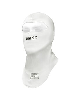 Sparco balaklava  RW- 4, vit -FIA-