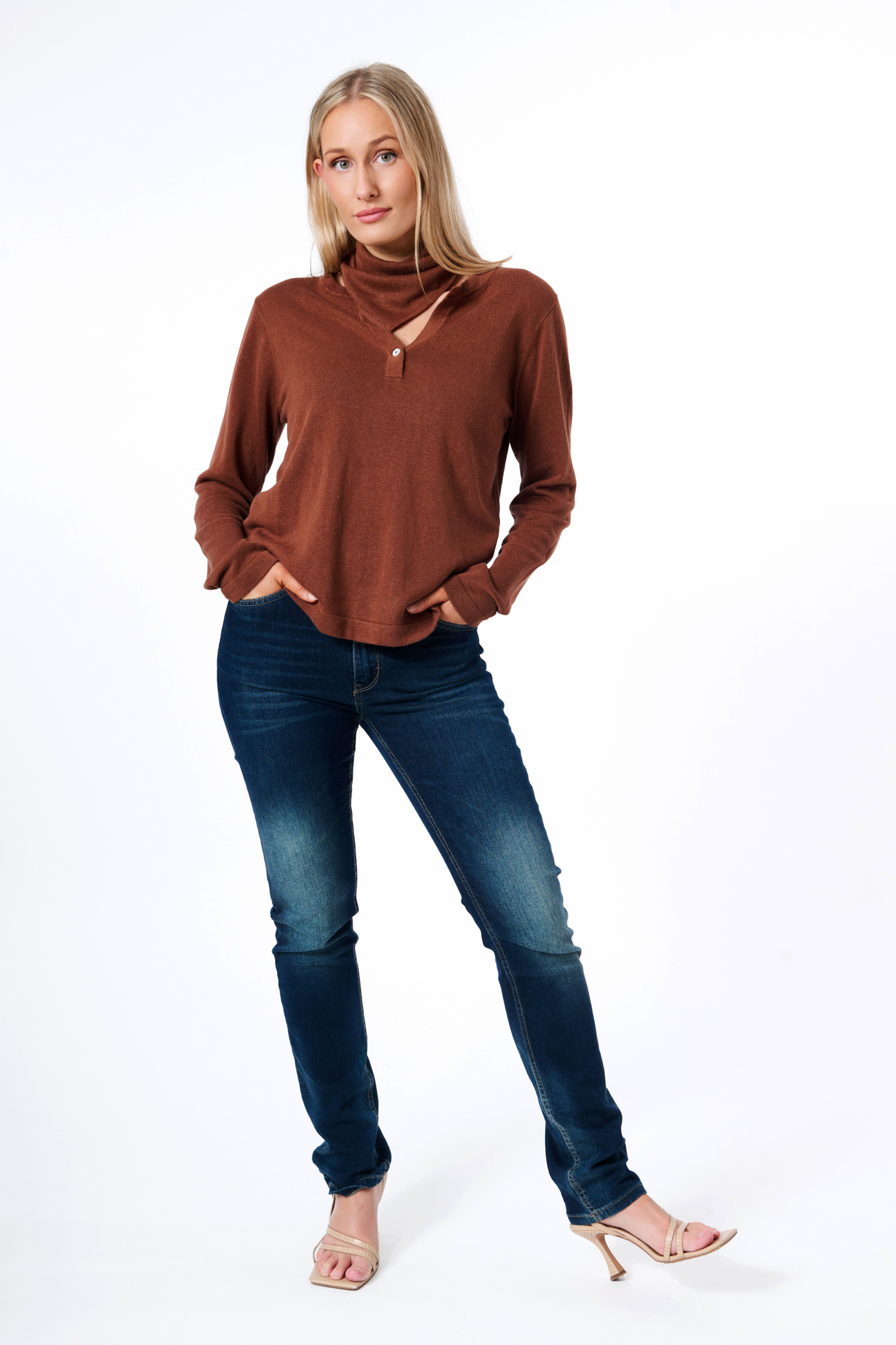 Lena jeans  dk. denim - 6