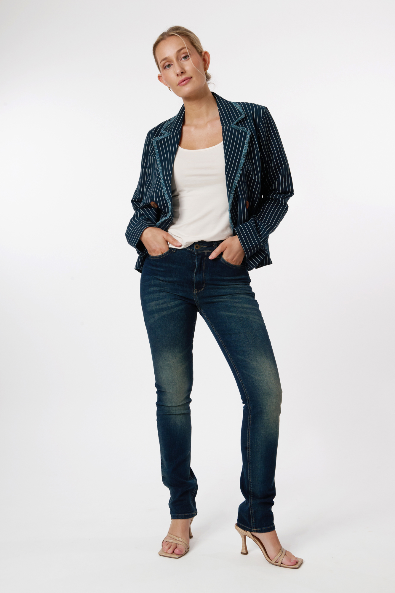 Lena jeans  dk. denim - 2