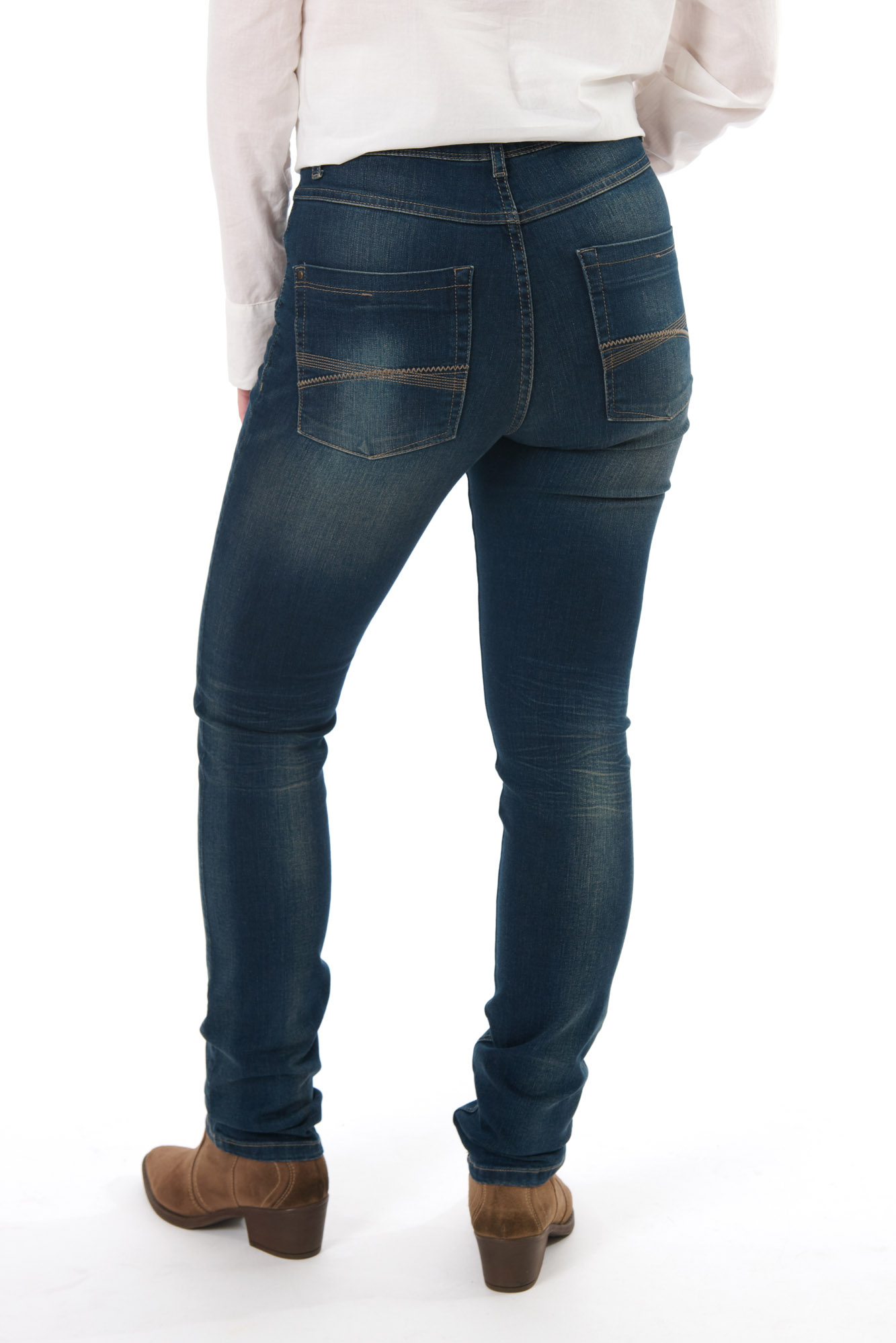 Lena jeans  dk. denim - 4