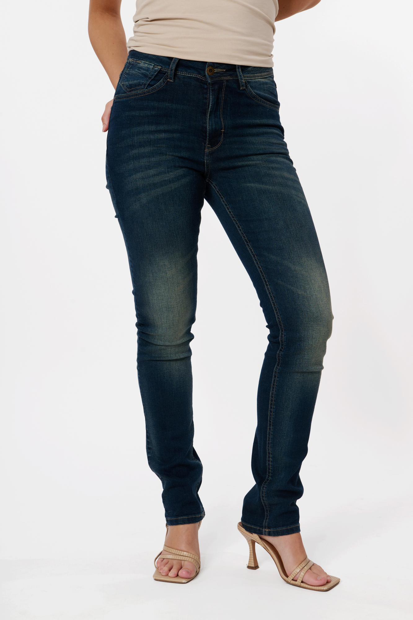 Lena jeans  dk. denim - 4