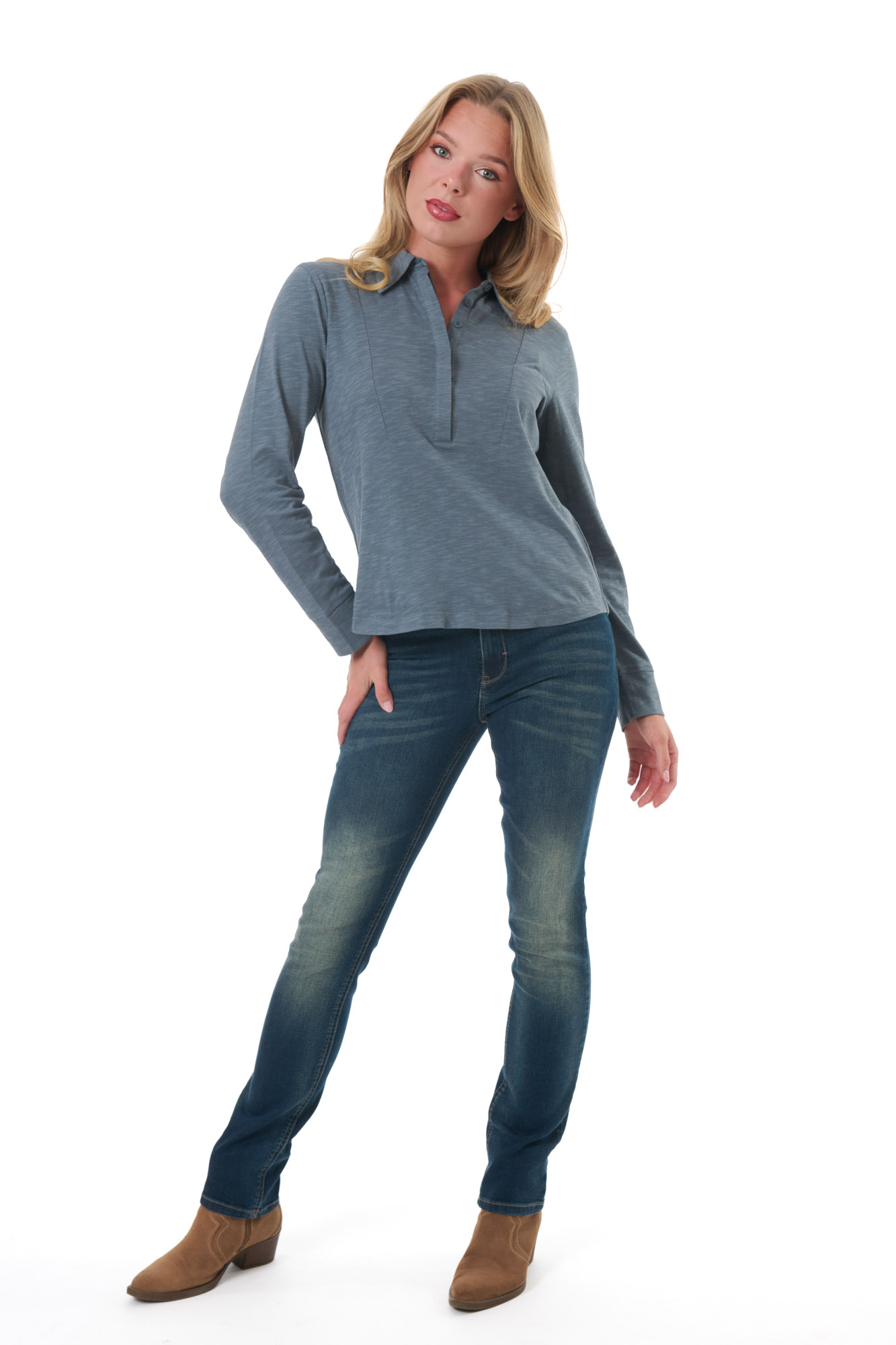 Lena jeans  dk. denim - 10