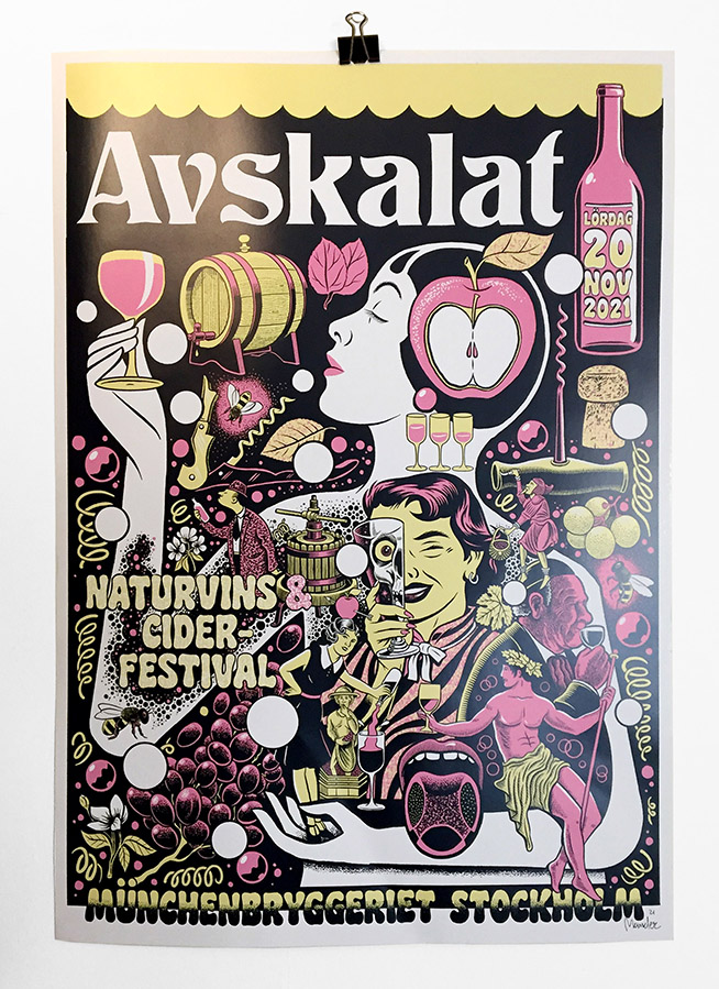 Avskalat poster - 2