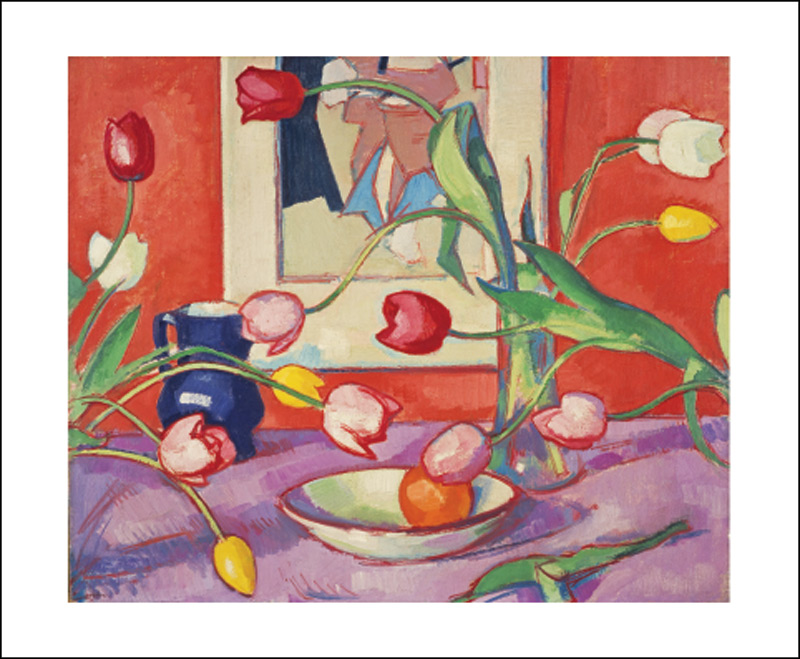 Tulips, Greeting Card