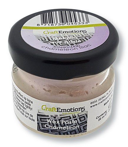 CraftEmotions Wax Paste chameleon - lilac  20 ml