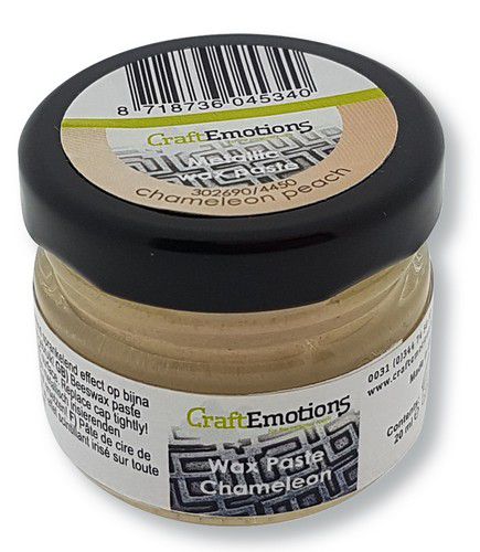 CraftEmotions Wax Paste chameleon - Peach 20 ml