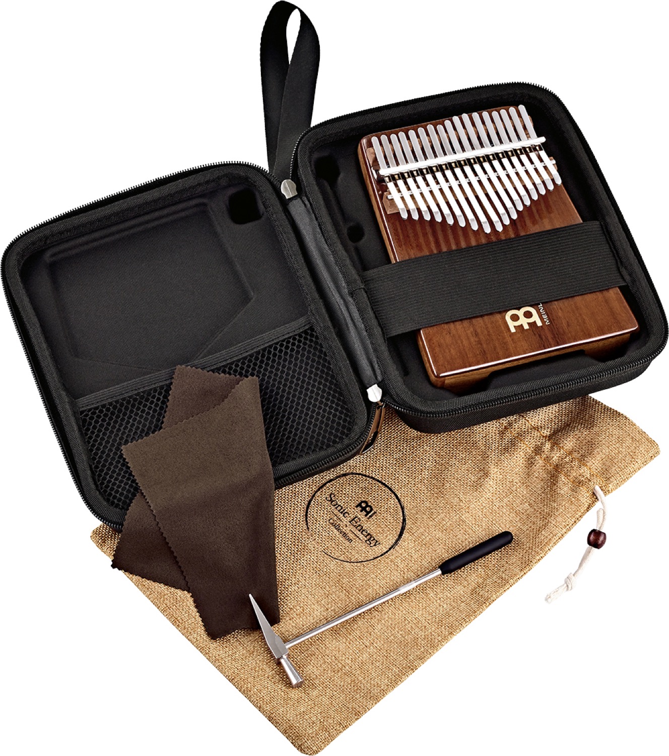 Meinl KL1705H Kalimba C Major 17-Notes, Acacia Wah-Wah - 5