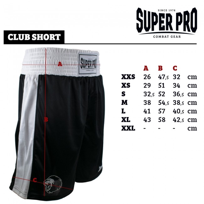 Super Pro Combat Boxningsshorts Röd - 3