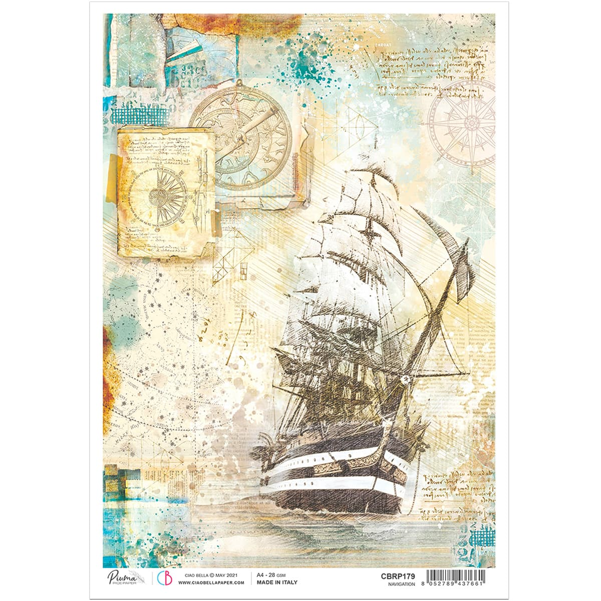 Ciao Bella Rice Paper A4 - Navigation