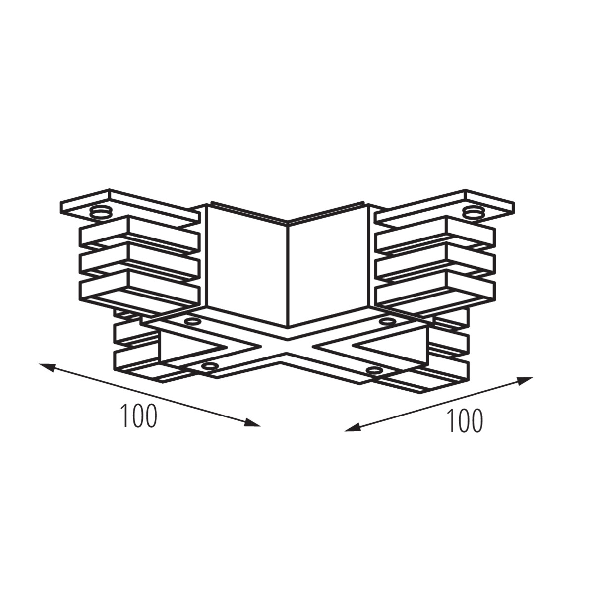 KANLUX 3-fas X-koppling - 3