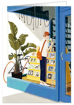 In the Record Store, Greeting Card