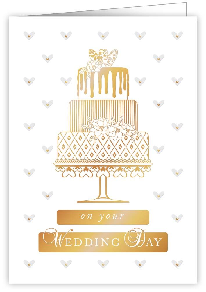 On your Wedding Day, Greeting Card
