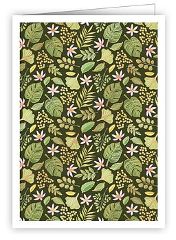 Lotus Pattern, Mini Card