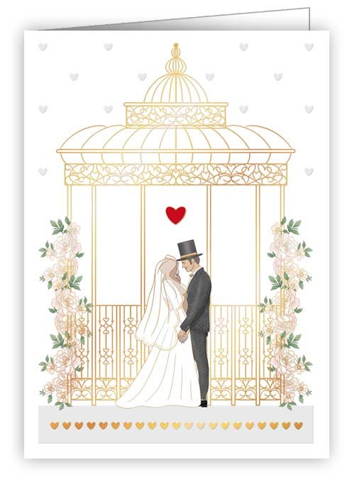 Wedding, Mini Card
