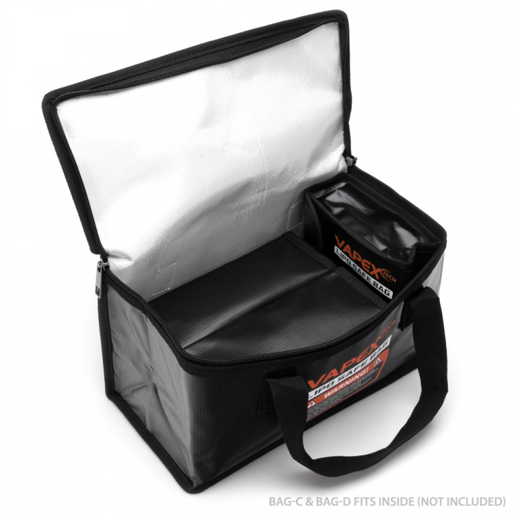 Vapex VPLIPOBAGE Förvaringsväska-E Li-Po 260x130x150mm - 7