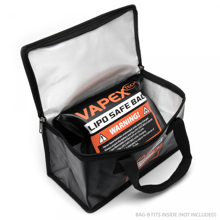 Vapex VPLIPOBAGE Förvaringsväska-E Li-Po 260x130x150mm - 5