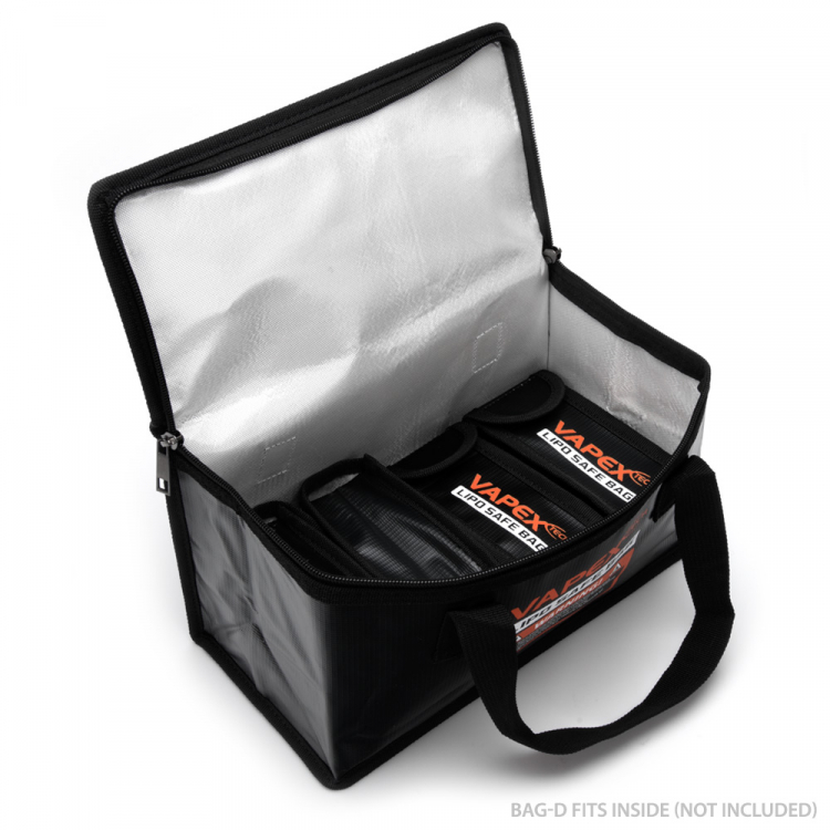 Vapex VPLIPOBAGE Förvaringsväska-E Li-Po 260x130x150mm - 6