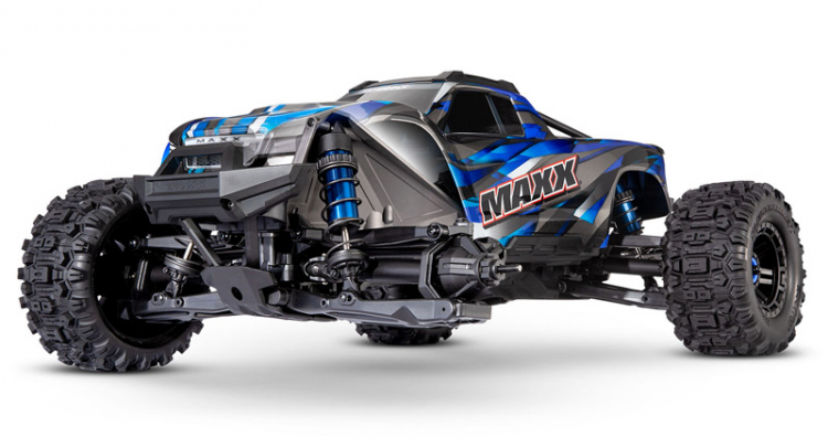 MAXX with WideMAXX 4x4 1/10 RTR TQi TSM Green - 7