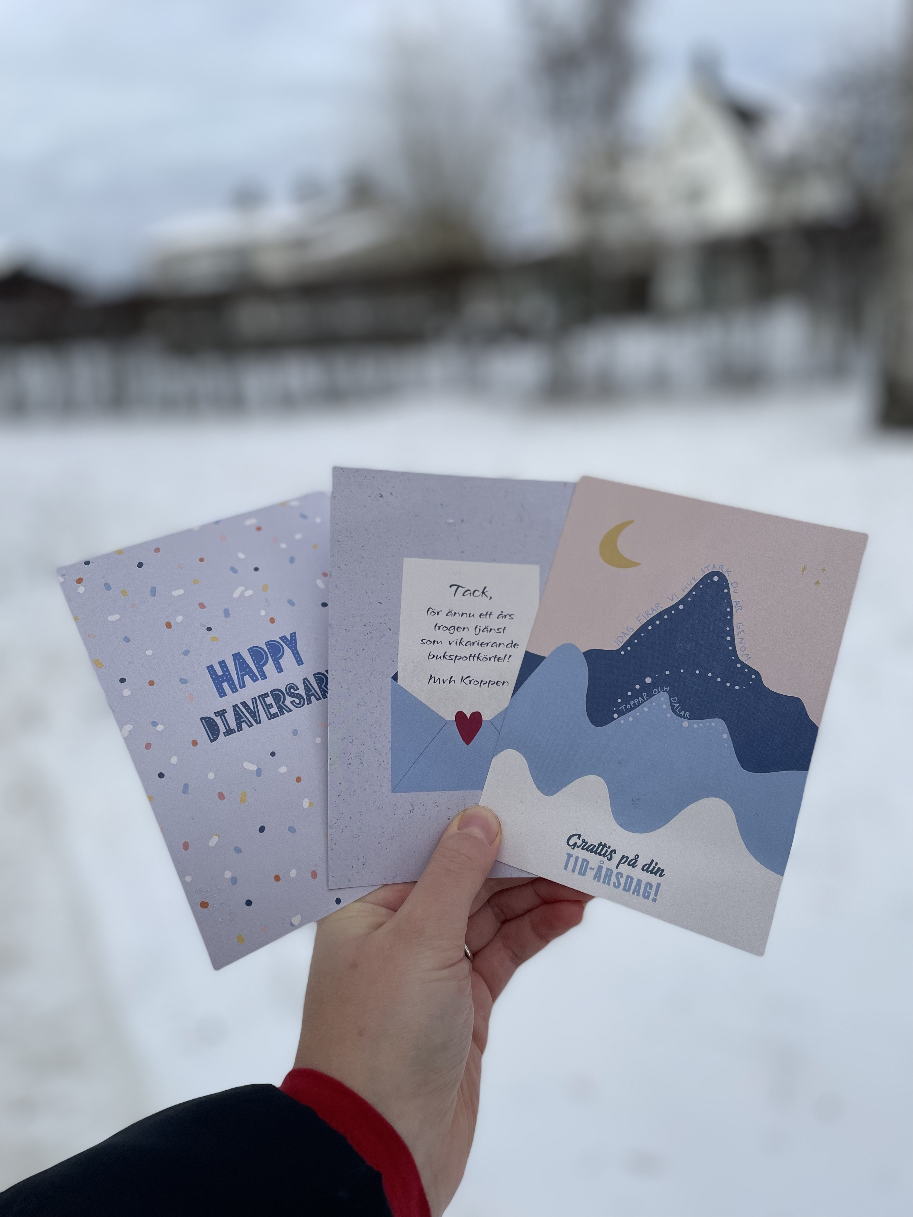 Diaversarykort - Toppar & dalar - 2
