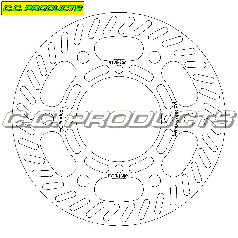 Brake Disc Front - Kawasaki KX 250 03-05