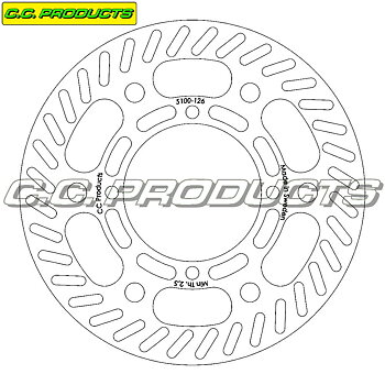 Bromsskiva Fram - Kawasaki KX 250 03-05
