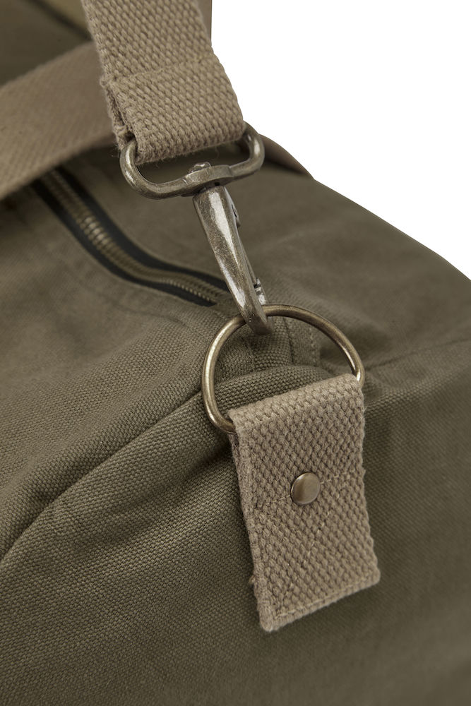 Dufflebag Canvas - Olive - Cottover - Fairtrade, EKO & GOTS - 5