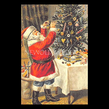 Julkort Vintage Vykort Nr: 123 - 10 x 15 cm - 428