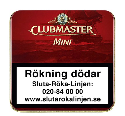 Clubmaster Mini Red Cigariller Limpa 5x20p