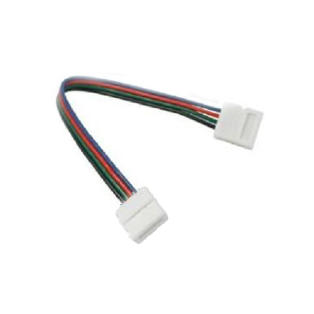 RGB Klämanslutning 4-Pin Dubbel 15cm