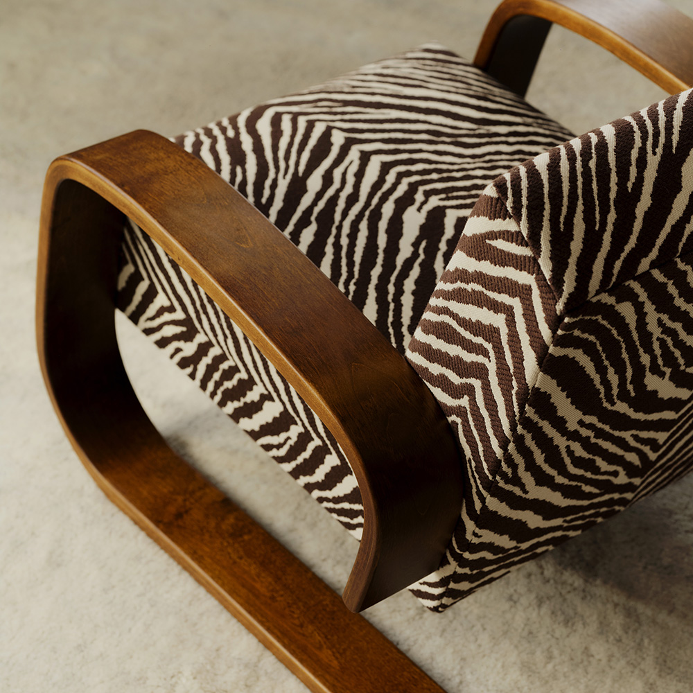 Armchair 400 "Tank" Fåtölj (Zebra välj färg) - Aalto - 5