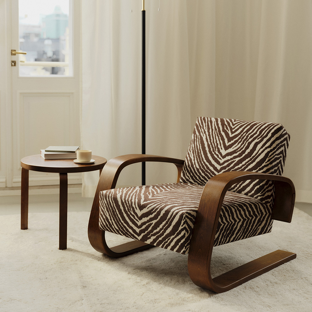 Armchair 400 "Tank" Fåtölj (Zebra välj färg) - Aalto - 4