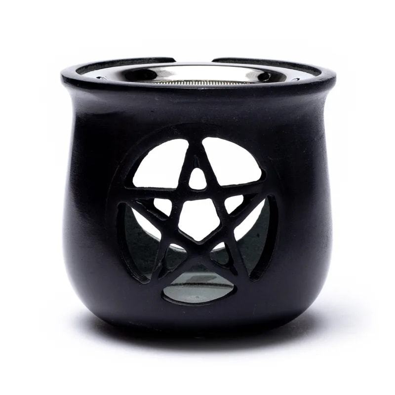 Rökelsebrännare , Pentacle - Svart - 4
