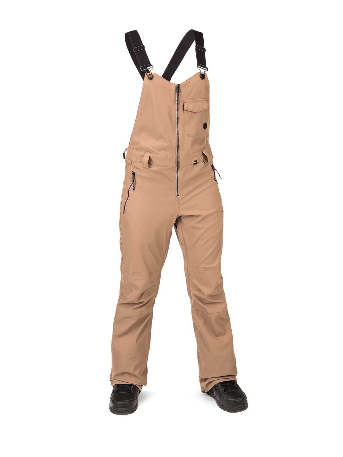 Volcom - Swift Bib Overall Coffee