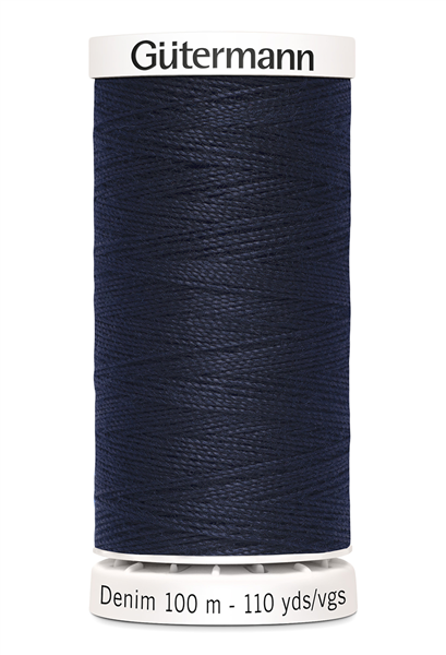 Gütermann Denim 100 - Jeans tråd - mörkblå 6950