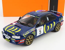 Subaru Impreza 555 #5  (RALLY TOUR de CORSE 1995 C.Sainz/Moya )  1:18  Ixo