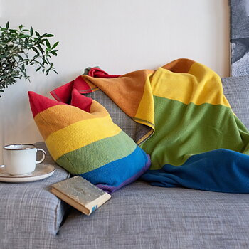 Pride Plaid aus Baumwolle 