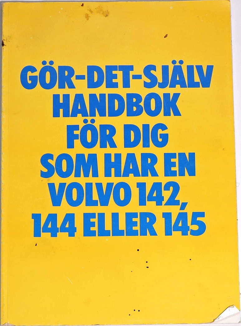 1967 - 1974 Volvo 142/144/145 Gör det själv handbok