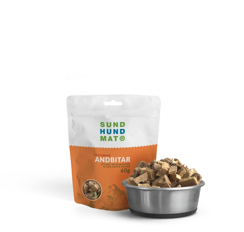 freeze dried duck dog treats