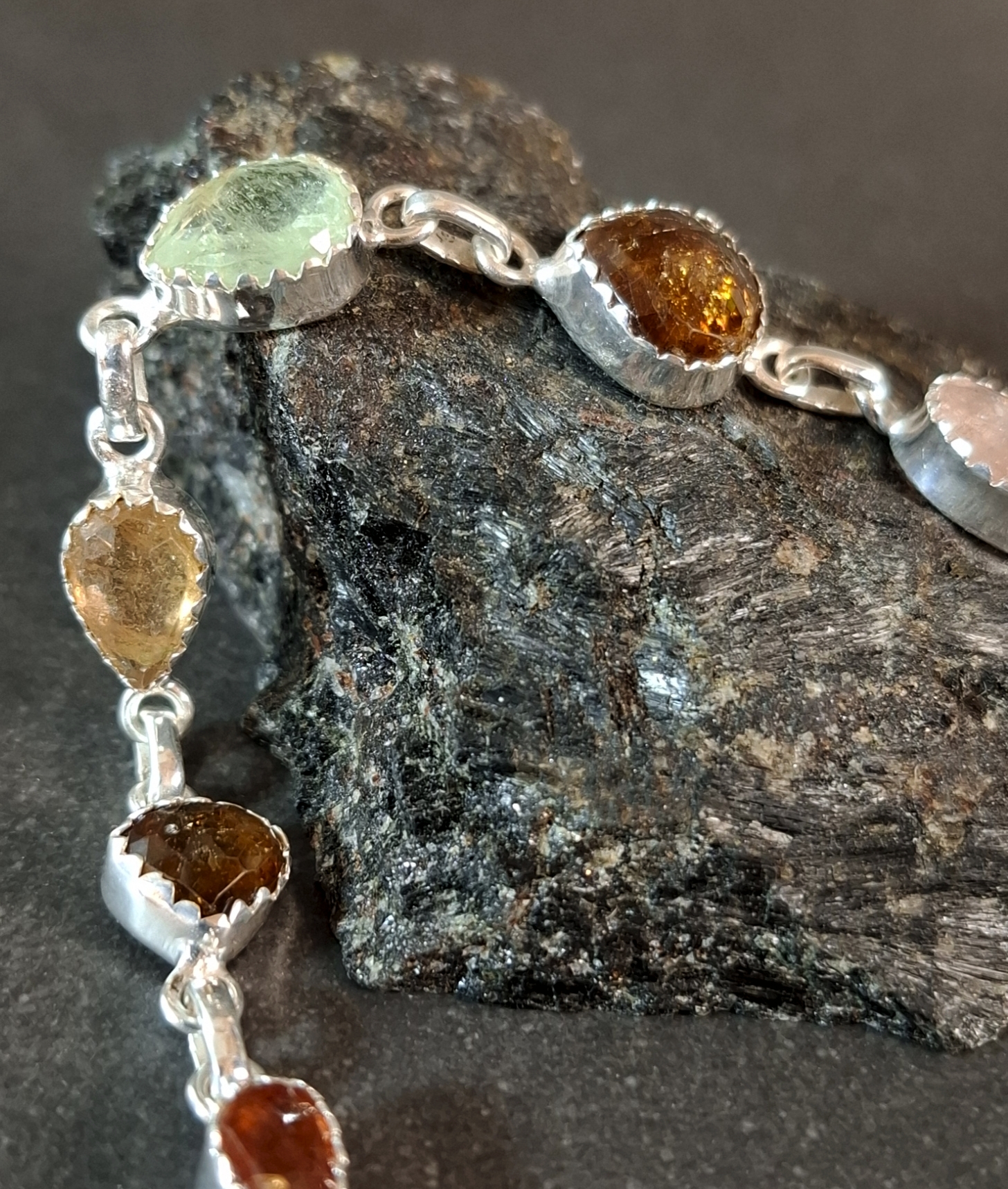Silverarmband med Turmalin - 2