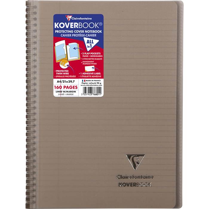 Kollegieblock Koverbook A4 - 10