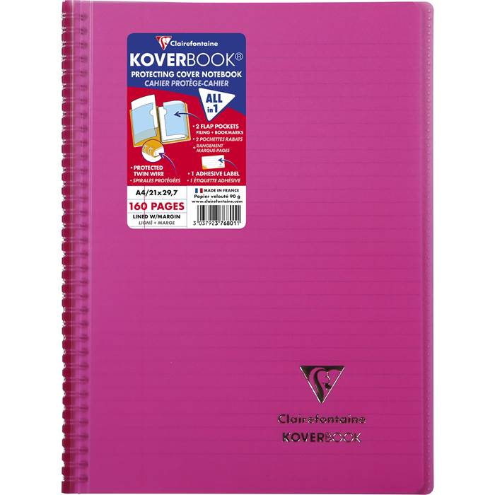 Kollegieblock Koverbook A4 - 7