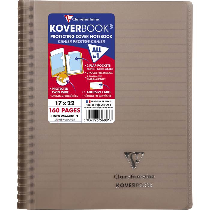 Kollegieblock Koverbook 17x22 - 6