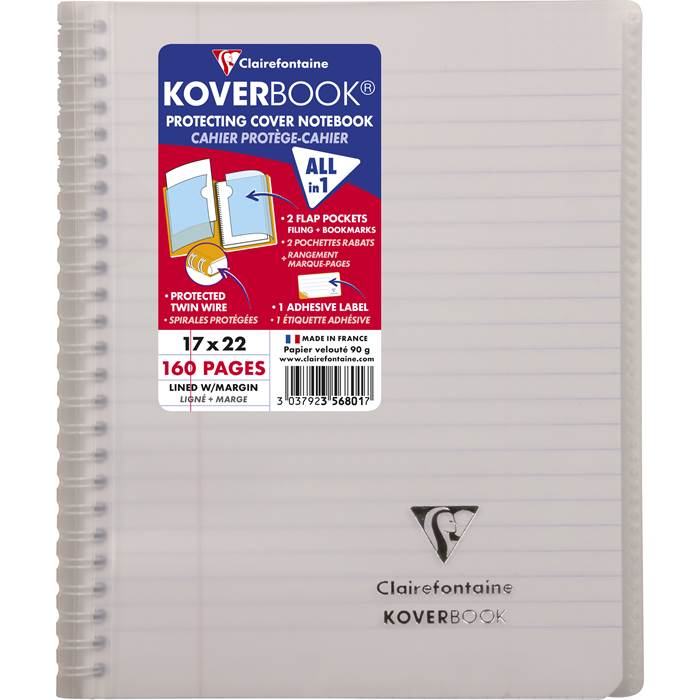 Kollegieblock Koverbook 17x22 - 7
