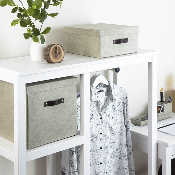 Box Bigso Logan canvas linen - 6
