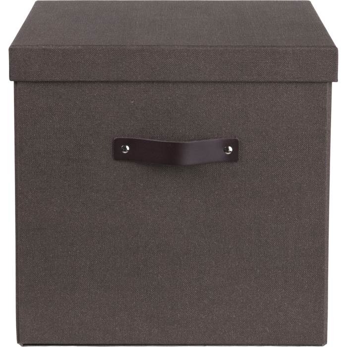 Box Bigso Logan canvas brun - 2