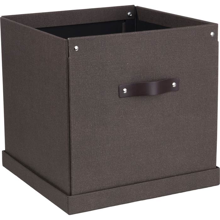 Box Bigso Logan canvas brun - 9