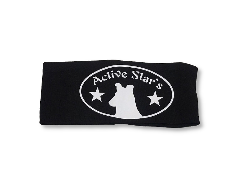 Pannband Menja Active stars kennel logga