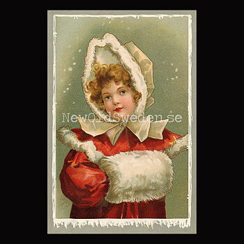 Julkort Vintage Vykort Nr: 337 - 10 x 15 cm - 435