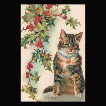 Julkort Vintage Vykort Nr: 271 - 10 x 15 cm - 433