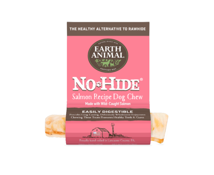 Earth Animal No-Hide Salmon Chew Tuggben, flera storlekar 